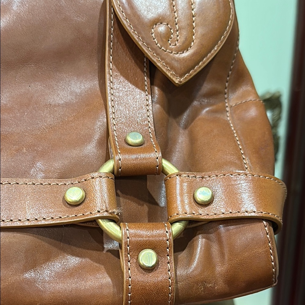 Juicy Couture Brown and Gold Satchel with Timeless Elegance - Picture 2 of 14